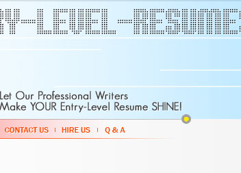 resume writing for entry level ...
